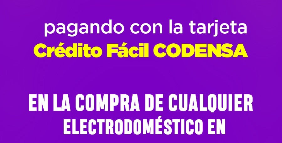 Crédito f´cil codensa